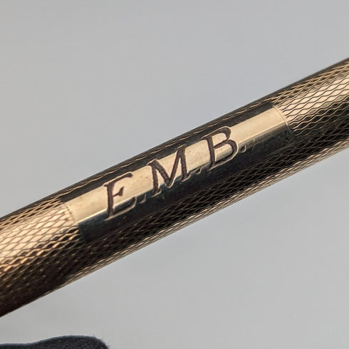 英国ヴィンテージ ヤード・オ・レッド ロールドゴールド製 推進式ミニペンシル YARD-O-LETTE